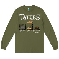 Army Green the lord of the rings taters potatoes recipe Long Sleeve Tee - artisFamous