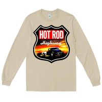 Mushroom HOT ROD GARAGE CAR Long Sleeve Tee - artisFamous