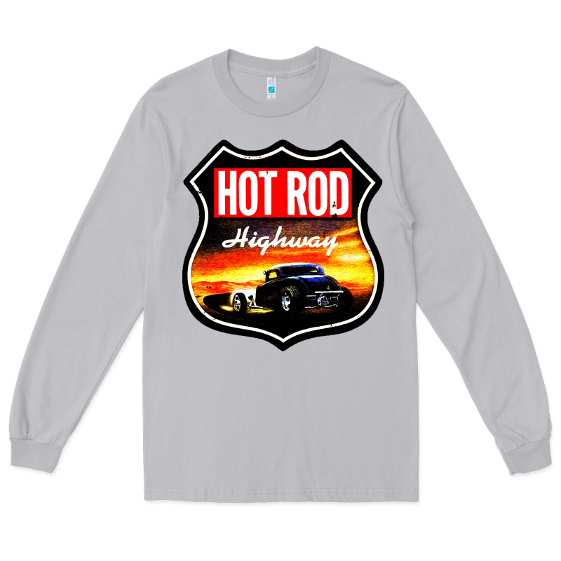 Hot Rod Garage Car Long Sleeve Tee by artisFamous | Teevron