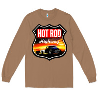 Toasted Coconut HOT ROD GARAGE CAR Long Sleeve Tee - artisFamous