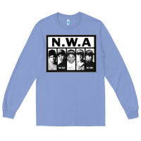 Colony Blue N.W.A Californian hip hop group N.W.A Long Sleeve Tee - artisFamous