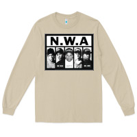 Mushroom N.W.A Californian hip hop group N.W.A Long Sleeve Tee - artisFamous
