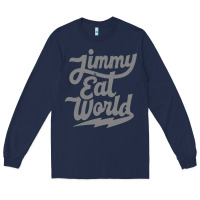 Navy JImmy Eat World Long Sleeve Tee - artisFamous