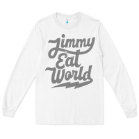 White JImmy Eat World Long Sleeve Tee - artisFamous