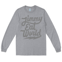 Heather Grey JImmy Eat World Long Sleeve Tee - artisFamous
