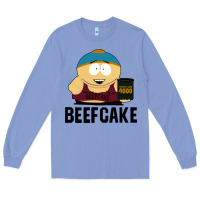Colony Blue beefcake Long Sleeve Tee - artisFamous