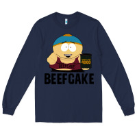 Navy beefcake Long Sleeve Tee - artisFamous