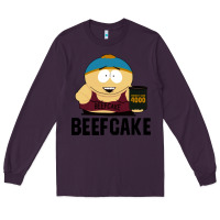 Plum beefcake Long Sleeve Tee - artisFamous