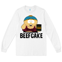 White beefcake Long Sleeve Tee - artisFamous