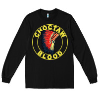 Black choctaw blood Long Sleeve Tee - artisFamous