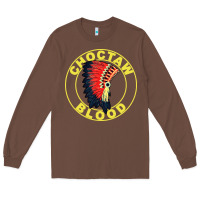 Chestnut choctaw blood Long Sleeve Tee - artisFamous