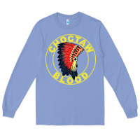 Colony Blue choctaw blood Long Sleeve Tee - artisFamous
