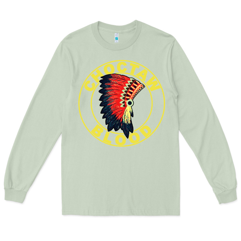 Choctaw Blood Long Sleeve Tee by artisFamous | Teevron