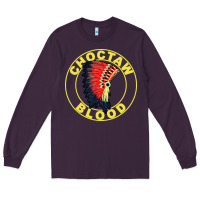 Plum choctaw blood Long Sleeve Tee - artisFamous