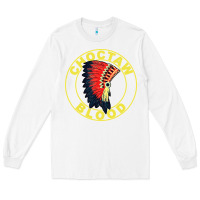 White choctaw blood Long Sleeve Tee - artisFamous