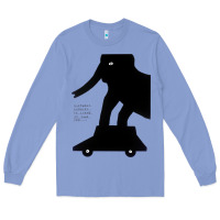 Colony Blue Elephant Black To Stand On Your Car Long Sleeve Tee - artisFamous