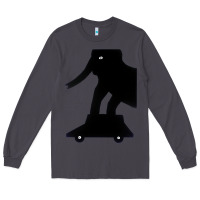 Smoke Elephant Black To Stand On Your Car Long Sleeve Tee - artisFamous