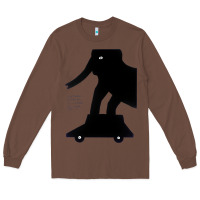 Chestnut Elephant Black To Stand On Your Car Long Sleeve Tee - artisFamous