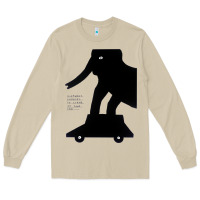 Mushroom Elephant Black To Stand On Your Car Long Sleeve Tee - artisFamous