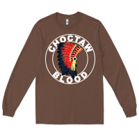 Chestnut choctaw blood Long Sleeve Tee - artisFamous