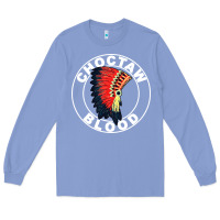 Colony Blue choctaw blood Long Sleeve Tee - artisFamous