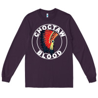 Plum choctaw blood Long Sleeve Tee - artisFamous