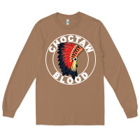 Toasted Coconut choctaw blood Long Sleeve Tee - artisFamous