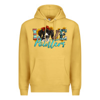 Antique Gold love german shorthaired pointers Premium Hoodie - Artiststas