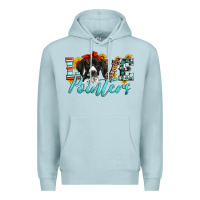 Blue Mist love german shorthaired pointers Premium Hoodie - Artiststas