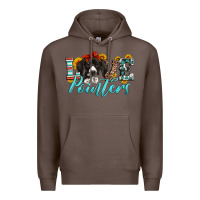 Coffee love german shorthaired pointers Premium Hoodie - Artiststas