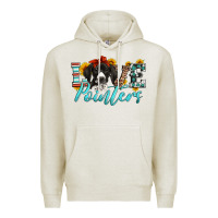 Oatmeal Heather love german shorthaired pointers Premium Hoodie - Artiststas
