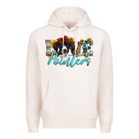 Pale Pink love german shorthaired pointers Premium Hoodie - Artiststas