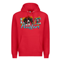Red love german shorthaired pointers Premium Hoodie - Artiststas
