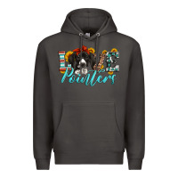 Smoke love german shorthaired pointers Premium Hoodie - Artiststas