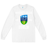 White university college dublin Long Sleeve Tee - artisFamous