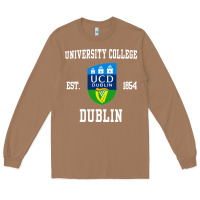 Toasted Coconut university college dublin Long Sleeve Tee - artisFamous