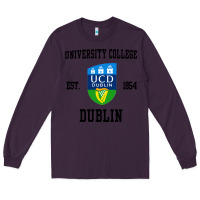 Plum university college dublin Long Sleeve Tee - artisFamous