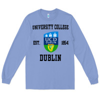 Colony Blue university college dublin Long Sleeve Tee - artisFamous