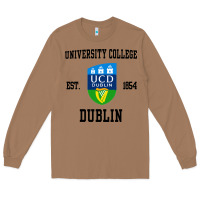 Toasted Coconut university college dublin Long Sleeve Tee - artisFamous