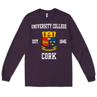 Plum university college cork Long Sleeve Tee - artisFamous