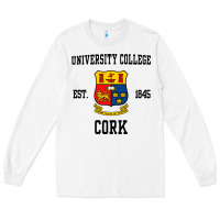 White university college cork Long Sleeve Tee - artisFamous