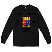 Black university college cork Long Sleeve Tee - artisFamous