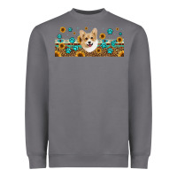 Storm western corgi dog Heavyweight Sweatshirt - Jasminsmagicworld