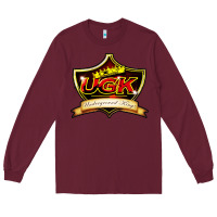 Burgundy ugk Long Sleeve Tee - artisFamous
