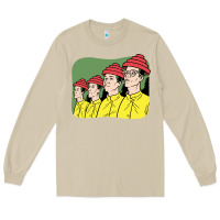 Mushroom Devo Long Sleeve Tee - artisFamous