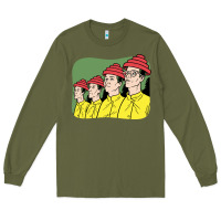 Army Green Devo Long Sleeve Tee - artisFamous