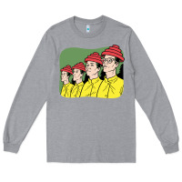 Heather Grey Devo Long Sleeve Tee - artisFamous
