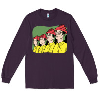Plum Devo Long Sleeve Tee - artisFamous