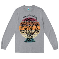 Heather Grey National love a tree day Long Sleeve Tee - artisFamous