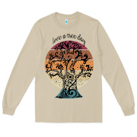 Mushroom National love a tree day Long Sleeve Tee - artisFamous